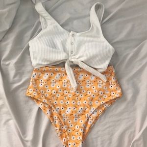 High waisted bikini
